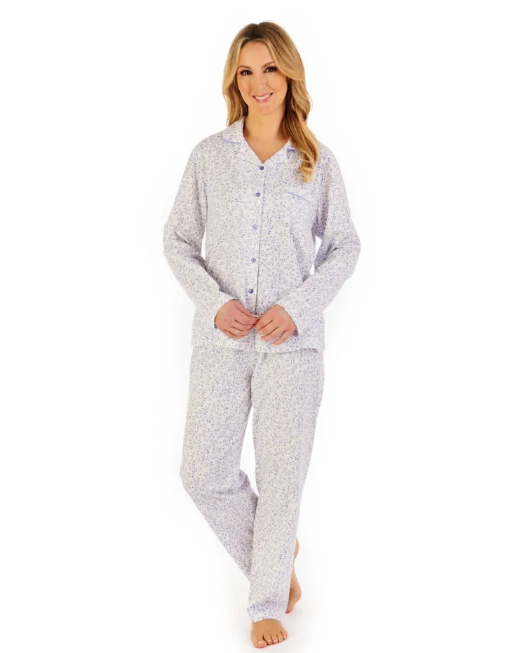 Leaf Print Tailored Jersey Pyjama PJ06103