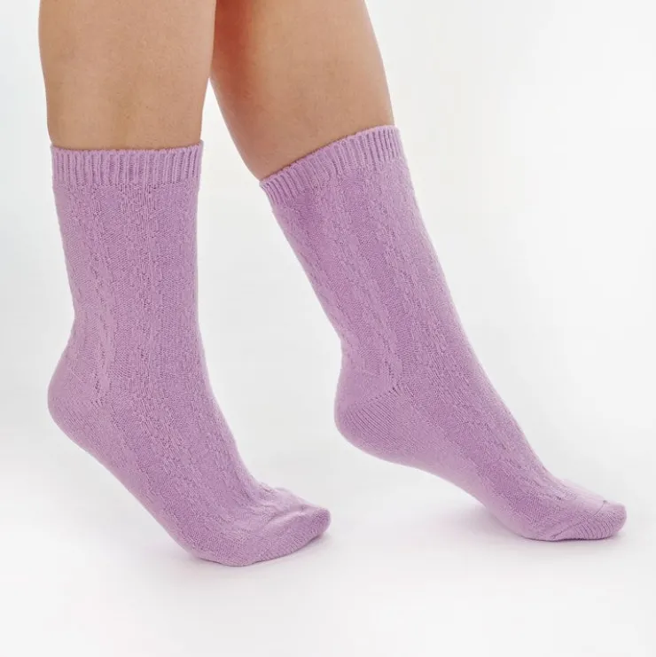 Classic Cable Pattern Bedsock BS177