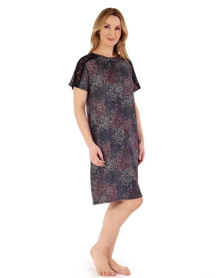 Super-Soft Multi Print 38" Nightdress GL02701