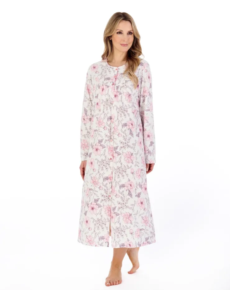Picot Trim 46" Jersey Nightdress ND04108
