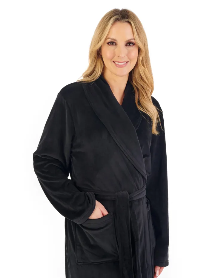 Luxury Fleece 41" Shawl Collar Wrap HC06337