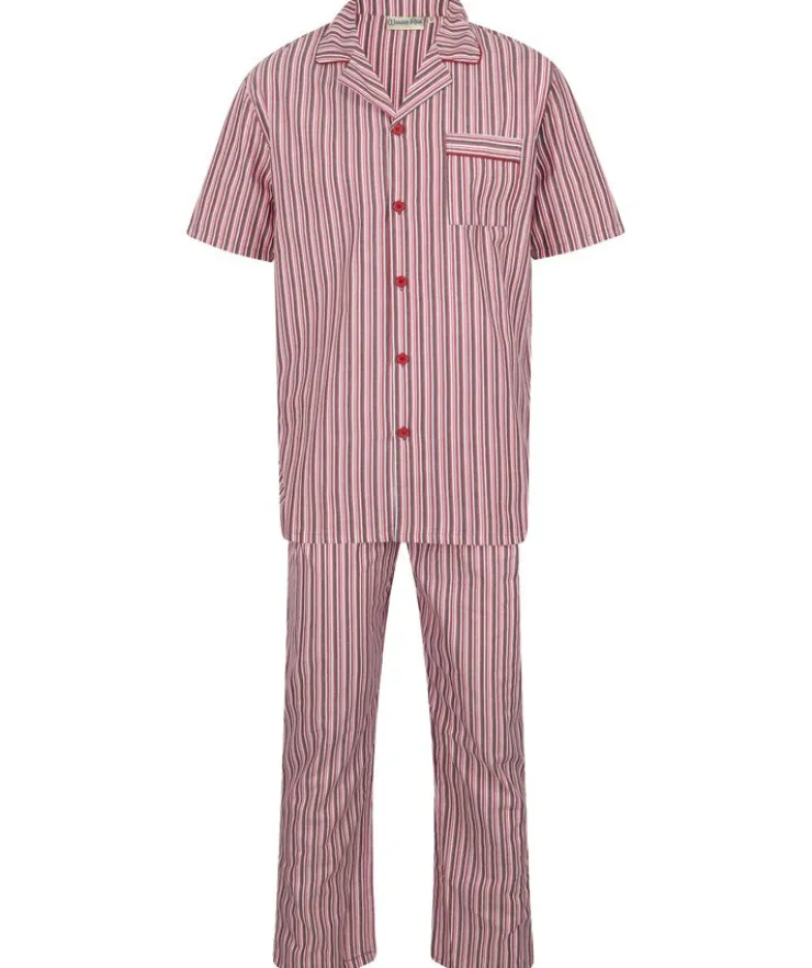 Striped 100% Cotton Tailored Pyjama WR3803