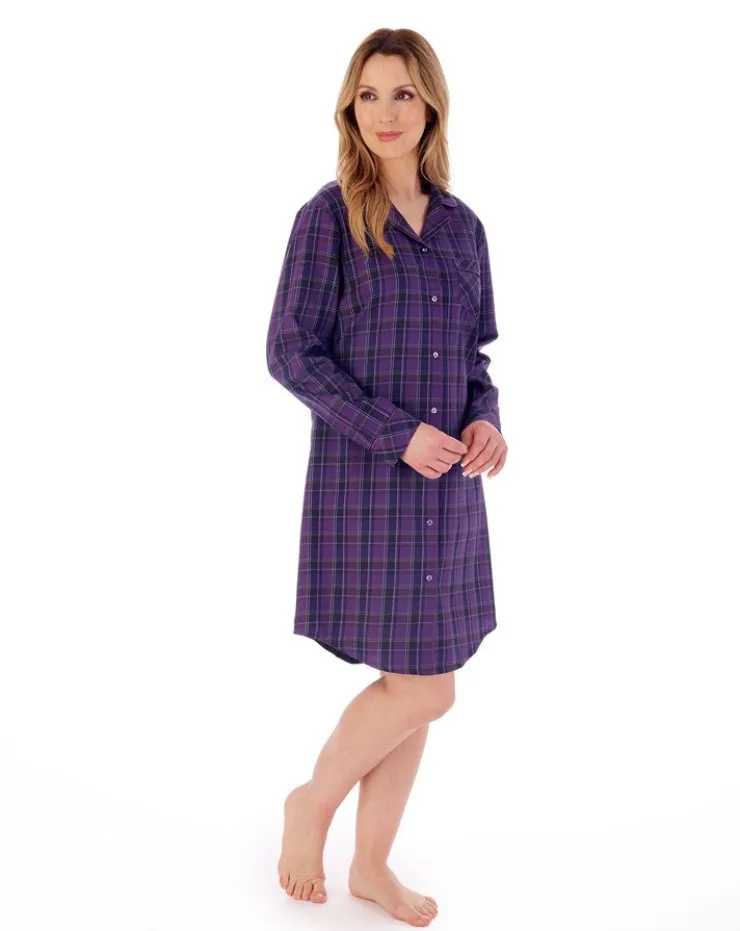 Woven Check 38" Nightshirt NS02220