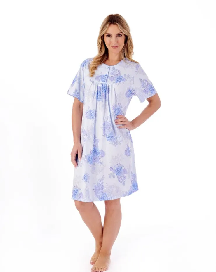 Large Floral Print 38" Nightdress ND01130