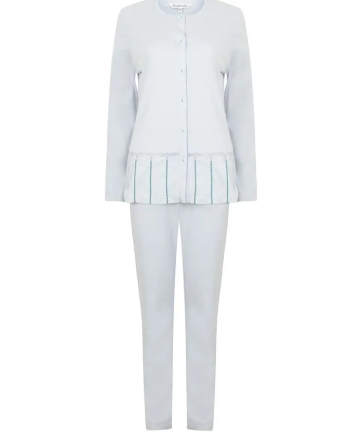 Solid Colour Interlock Jersey Pyjama PJ2146