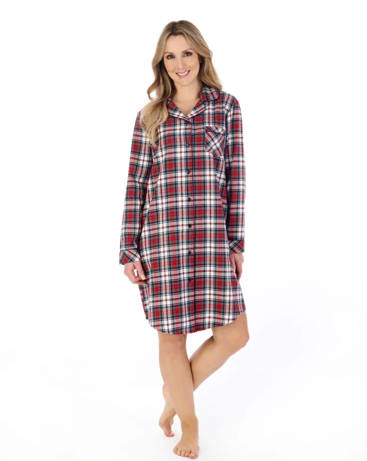 Woven Check Tartan 38" Nightshirt NS04220