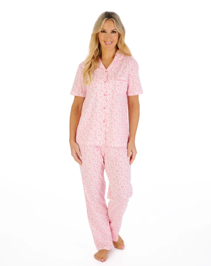 Ditsy Floral Tailored Jersey Pyjama PJ07103