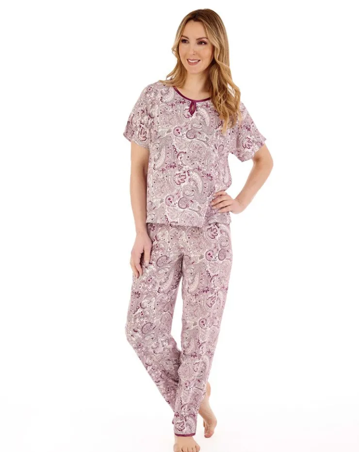Paisley Print Pyjama Soft Woven Viscose PJ88227