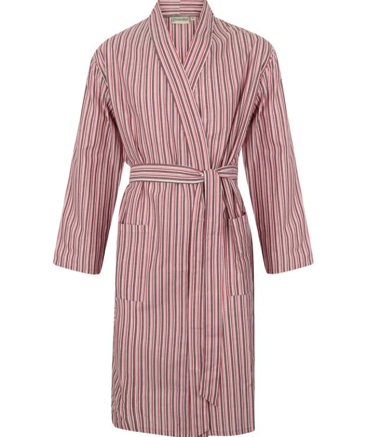 Woven Stripe 46" Kimono Wrap WR3804