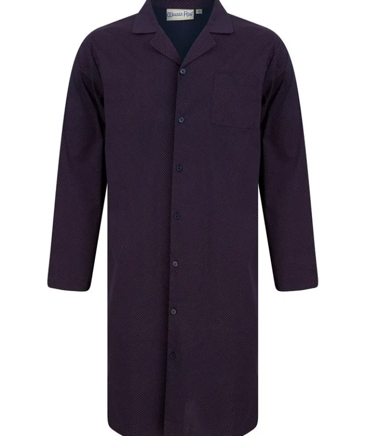 Diamond Geo Print 42" Button Through Woven Nightshirt WR88830