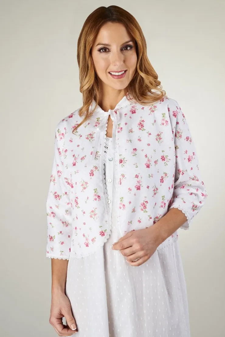 Mock Quilt Bedjacket BJ06601