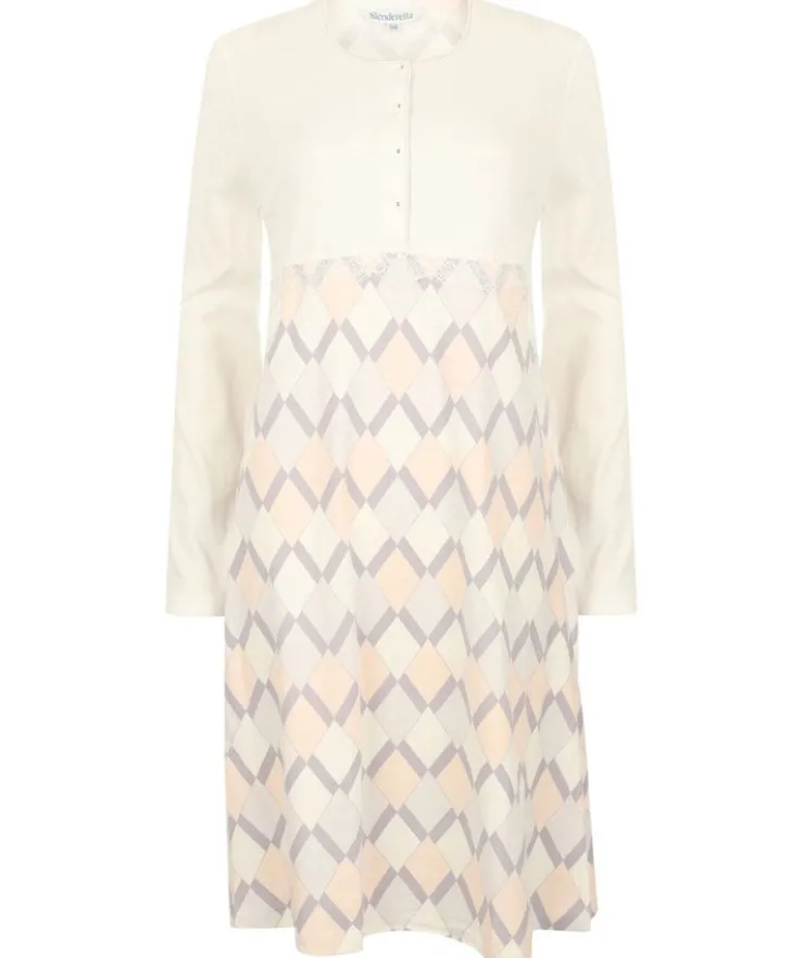 Diamond Print 39" Jersey Nightdress ND2150