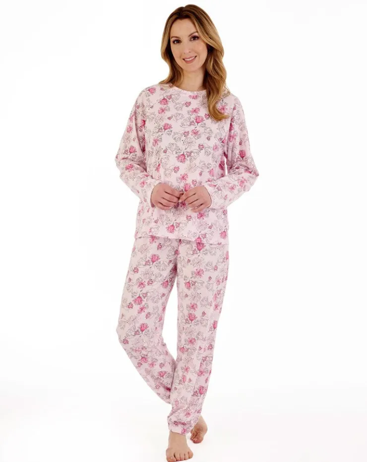 Modern Floral Jersey Raglan Pyjama PJ88132