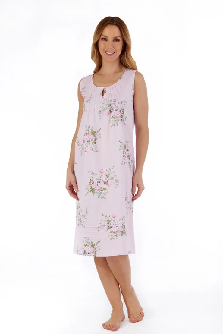 Rose Bouquet 42" Woven Nightdress ND55270