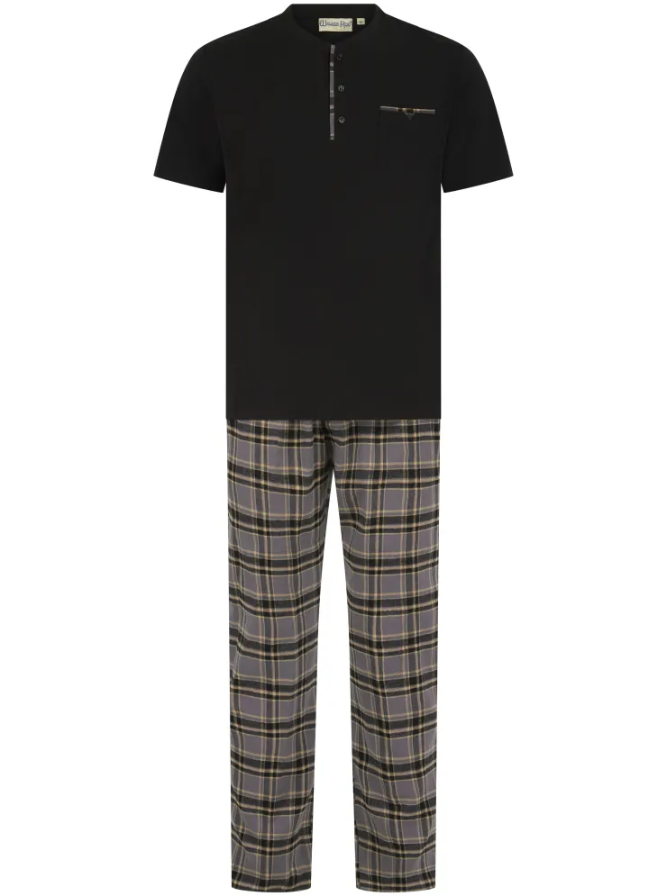 Yarn Dyed Woven Check Pyjama WR06807