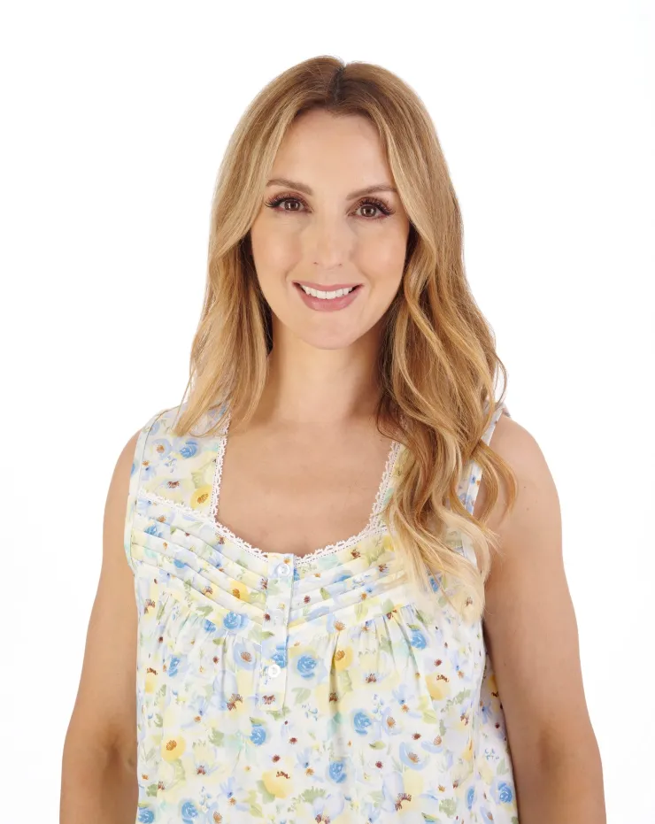 Watercolour Floral Woven Pyjama PJ05231