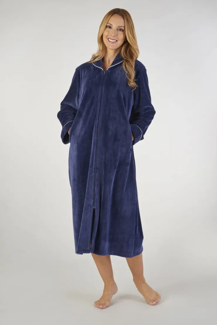 Luxury Velvet 46" Housecoat GL2791