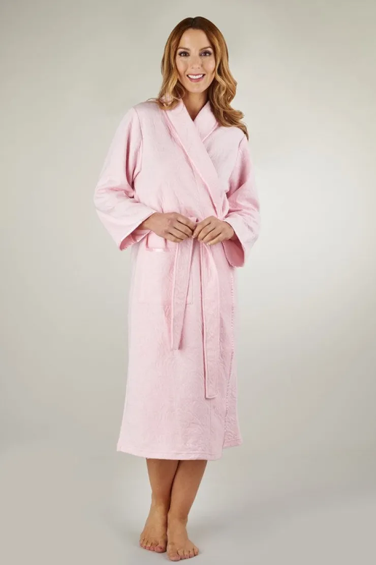 Mock Quilt 47" Shawl Collar Wrap HC7302