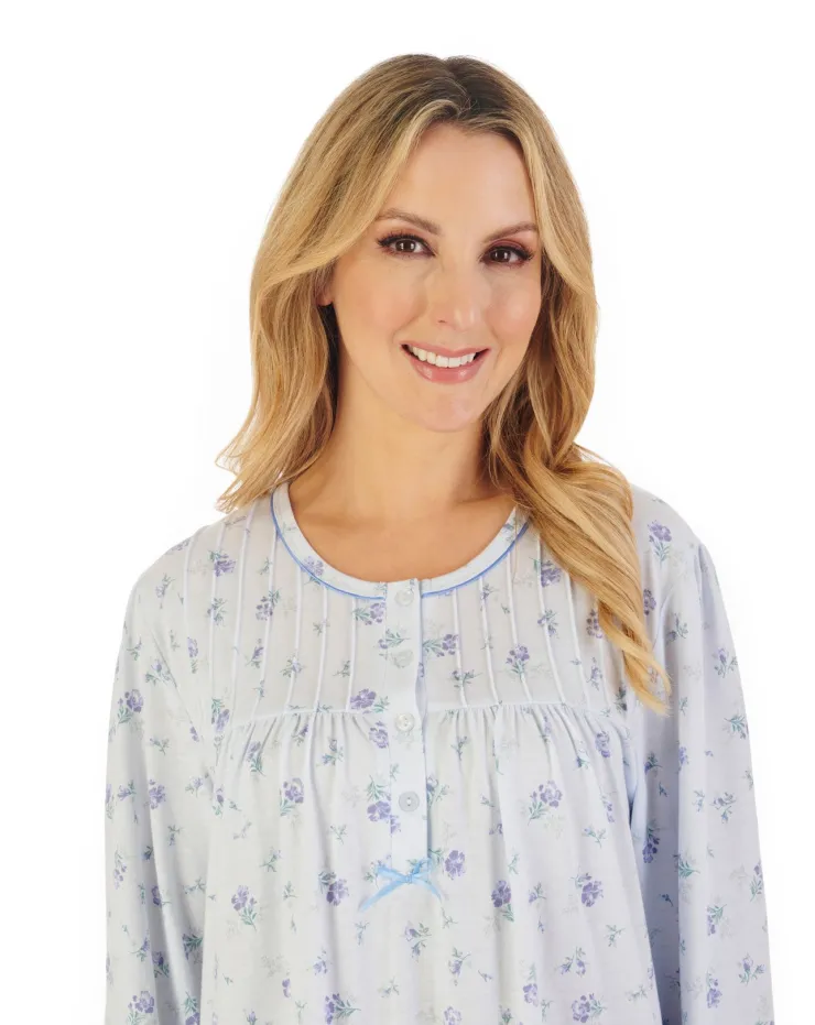 Floral Print 45" Jersey Nightdress ND06127