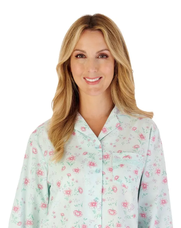 Floral Print Tailored Woven Pyjama PJ02203